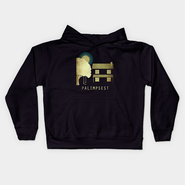 Palimpsest Logo Kids Hoodie by Palimpsest Podcast